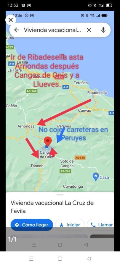 Casa La Cruz A 2Km De Onís Εξωτερικό φωτογραφία